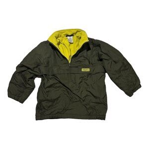 Boys Size 6 Old Navy‎ Fall Winter Spring Coat Fleece Lined Size 6 Green Warm